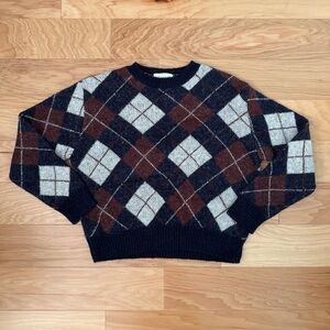 Olive Clothing Jane Argyle Jumper